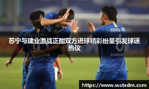 苏宁与建业激战正酣双方进球精彩纷呈引发球迷热议
